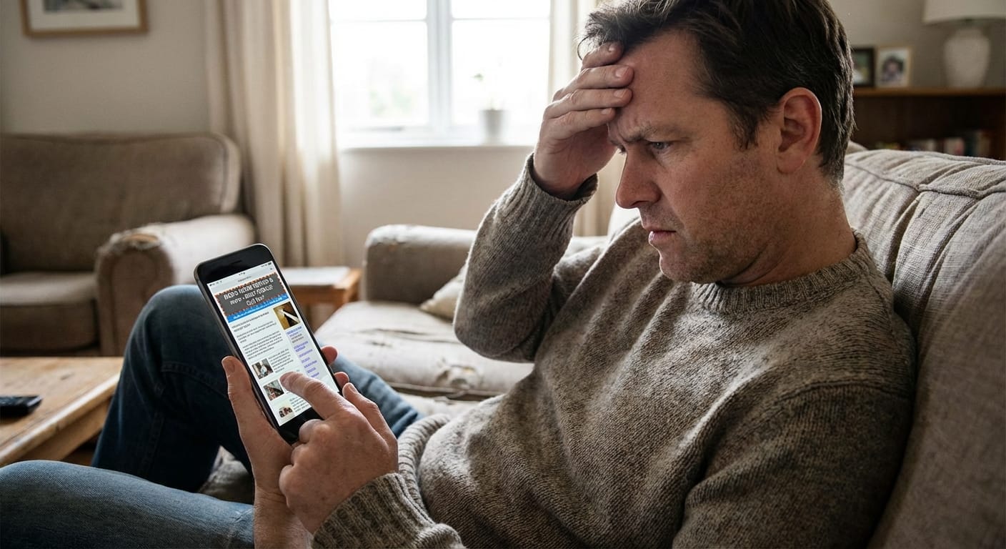 Homeowner Frustrated with Bad Website